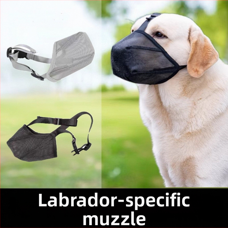 Psí muzzle na prevenciu uhryznutí a olizovania, kompatibilný s labradorom a corgijem