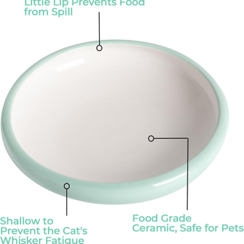 Керамична купа за котки и кучета за храна и вода — прибори за хранене на домашни любимци; материал: керамика; произход: Dehua, Quanzhou; категория: прибори за хранене; опаковка: 60 бр.