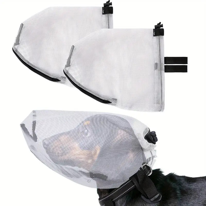 Mască透明nă pentru câine, din nylon, respirabilă, previne lătratul, luptele și mâncarea haotică. Spec: Material – Nylon; Brand – Crown; Import – Nu; IP – Nu