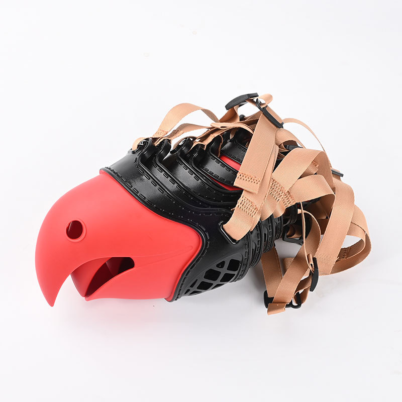 Parrot Dog Mouth Cover — silikonska maska za pse, protiv ugriza, protiv lajanja, protiv jedenja, set