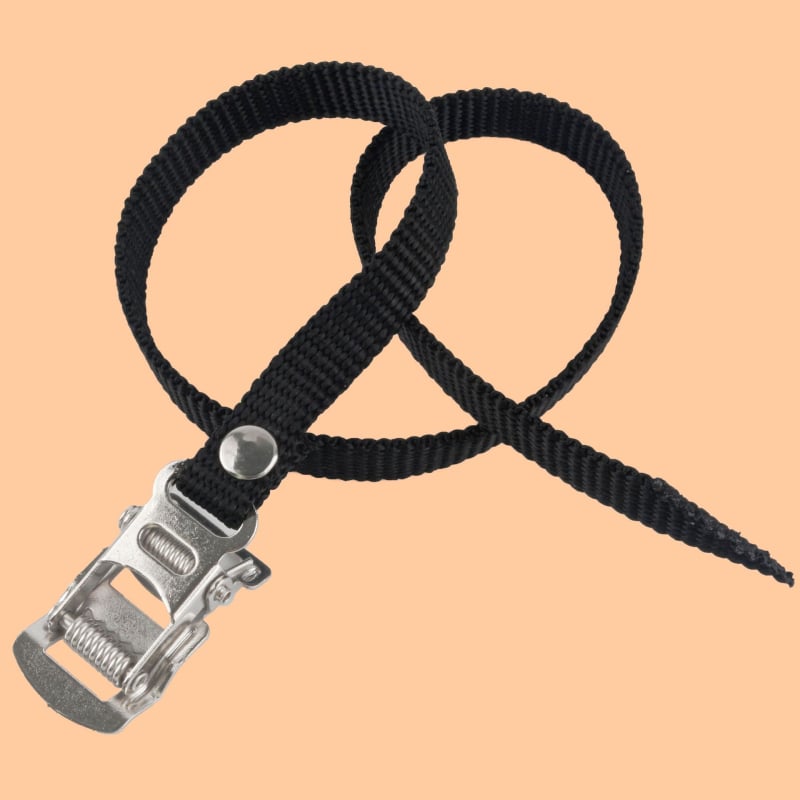 Curele pentru pedale de bicicletă, Model: SKU; Material: Nylon | Fier; Compatibil cu: bicicletă de munte; Etichetă privată licențiată: Da