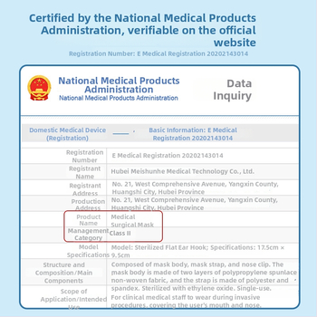 Doctor Chu laste meditsiinilised kirurgilised maskid, ühekordsed, eraldi pakendatud, mittekootud materjal + meltblown kiht