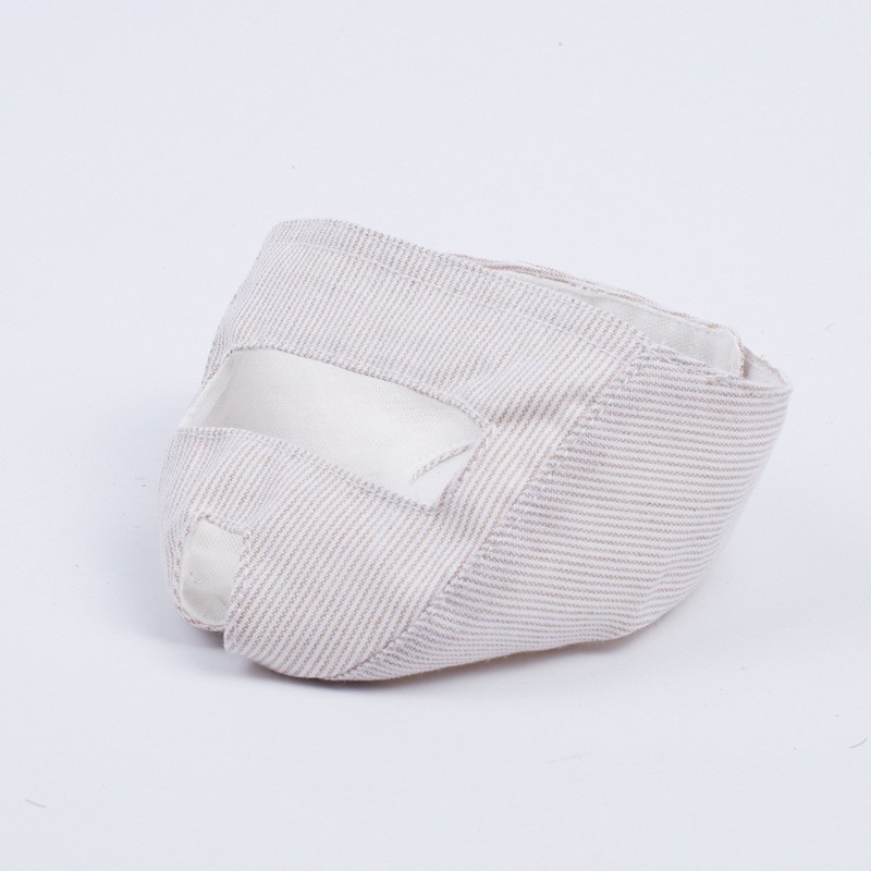 Hartley platnena maska za oči, prozirna mačja maska, dišuća i s širokim vidnim poljem, pakiranje 35 komada