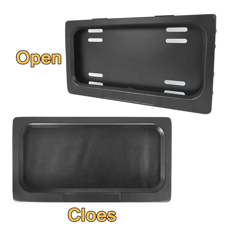 USA rendszámtábla keret, XC-W244 modell; anyag: vas; kompatibil USA modellel; márka: Warm and handsome; cikkszám: 1