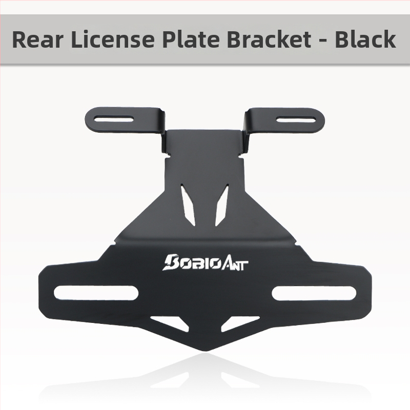 AE5i Pro aizmugurējais numura zīmes turētājs, augšējais stiprinājums, integrēts turētājs — Daļas Nr. F99HT58JM6SH55, Materiāls: Zīds