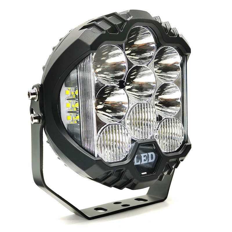 LED trostrano radno svjetlo za terenska vozila, 75W, 10–60V, 15725 lm, aluminijsko legura kućište, modeli W0275W0375W0475