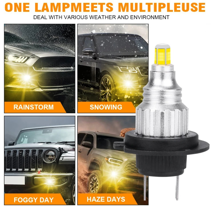 LED фар за мъгла, модел PSX26W/H11/9005/H7, корпус от медно-авиационен алуминий, 20W, 12V