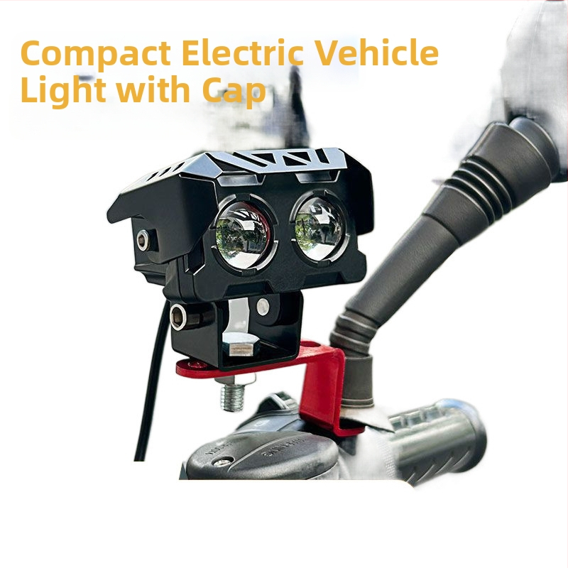 LED priekšējā gaisma elektriskajiem transportlīdzekļiem — ārkārtīgi spilgts stars, motocikla lēca, zibspuldzes lukturi, saderīgs ar trīsriteņa elektriskajiem transportlīdzekļiem