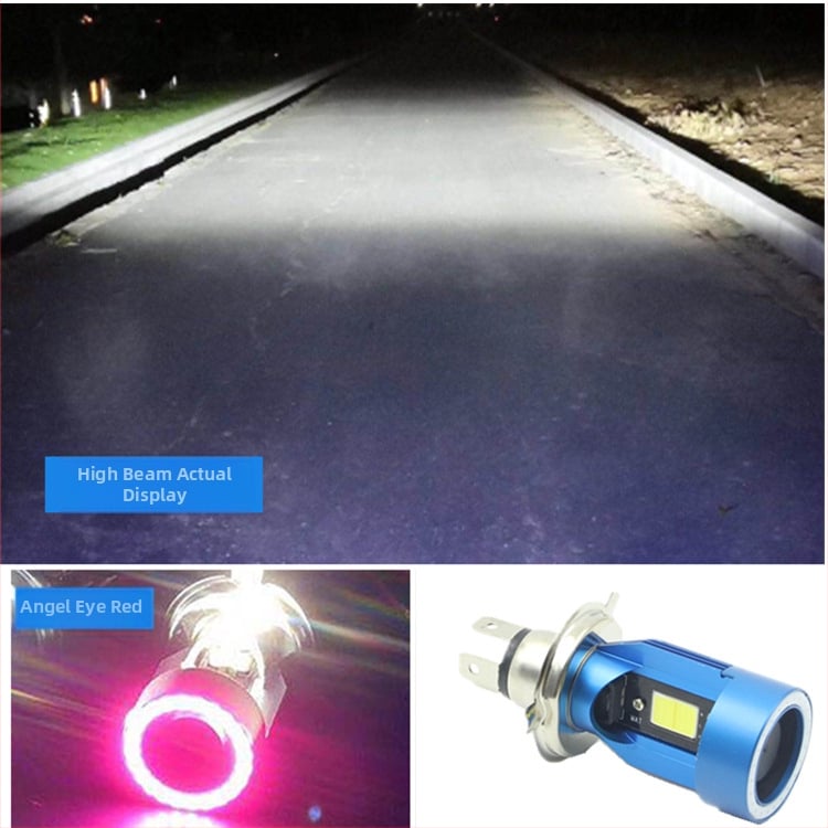 Motocikl LED prednje svjetlo H4, 50W, 12-80V, 2600lm, IP7