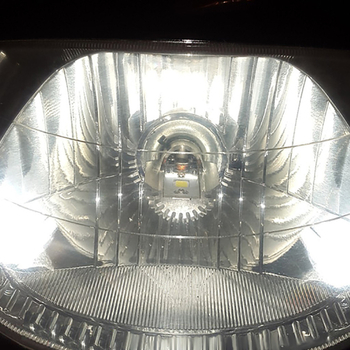 LED фар за мотоциклет с COB, 10W, 12-80V, 800 lm