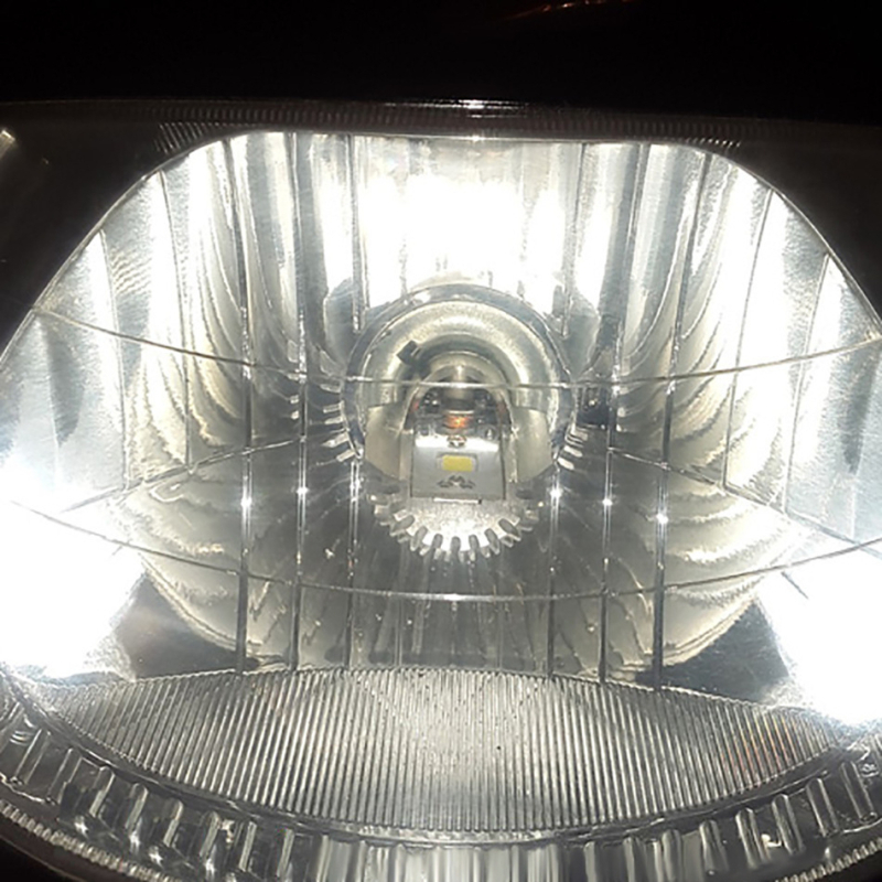 LED фар за мотоциклет с COB, 10W, 12-80V, 800 lm