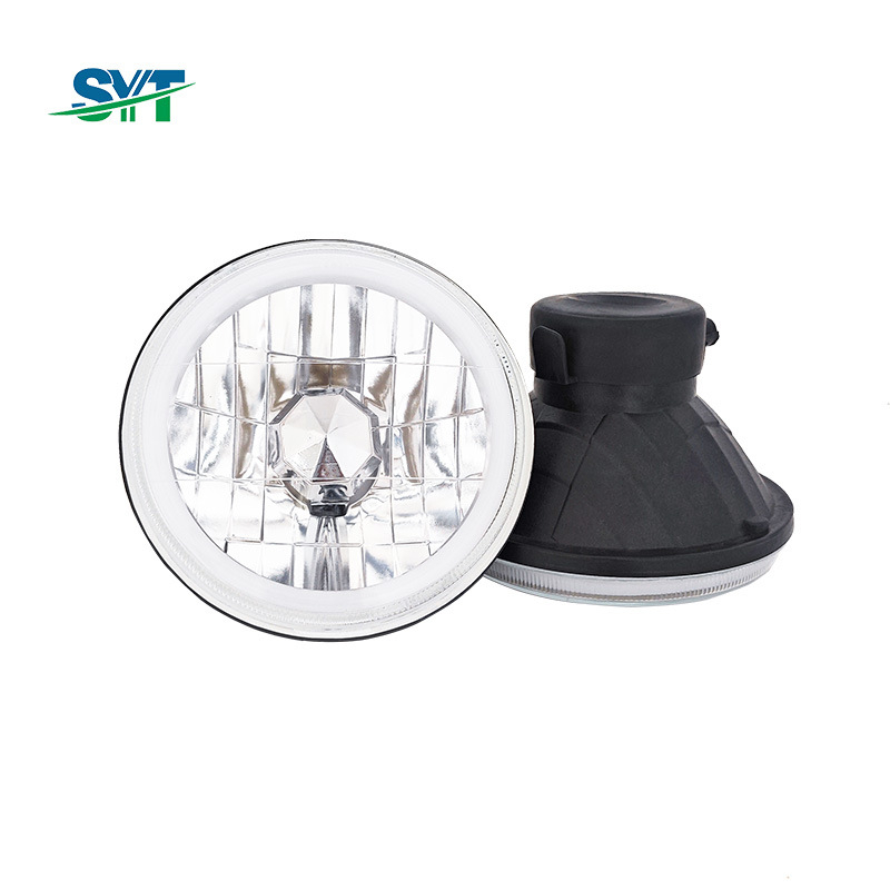 SY4000D LED фар със ангелско око, 12V, IP67, 5000 lm