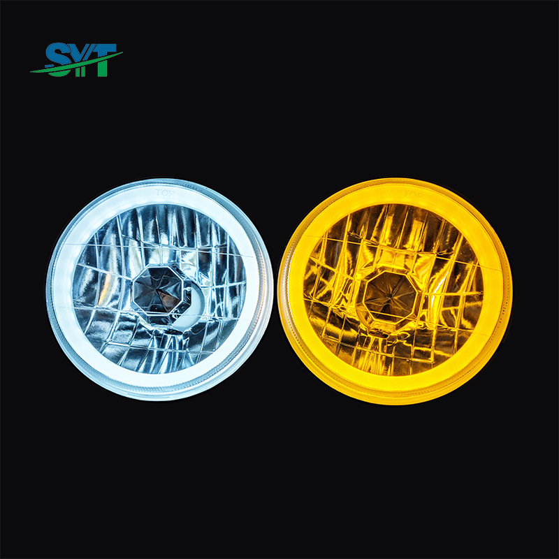 SY4000D LED фар със ангелско око, 12V, IP67, 5000 lm