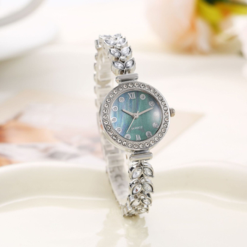Mermaid női karóra — kvarc mozgás, japán eredetű mozgás, analóg kijelző, ötvözet tokozás, ásványi edzett üveg