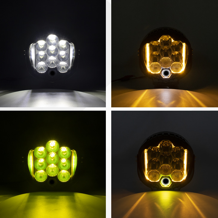 LED radna svjetiljka s tri strane 90W za terenska vozila IP67 8000LM 9-36V