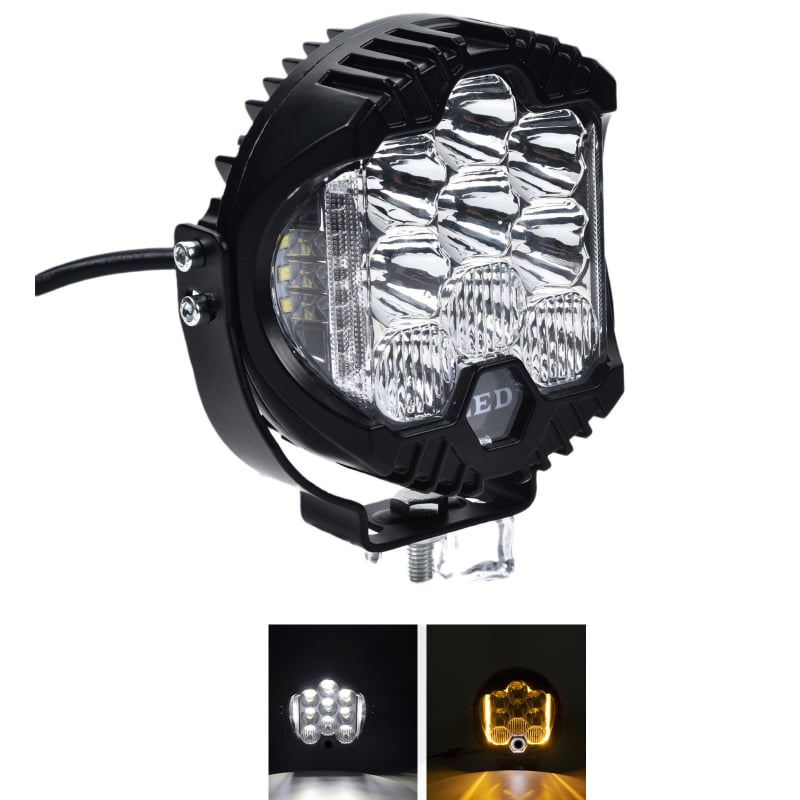 LED radna svjetiljka s tri strane 90W za terenska vozila IP67 8000LM 9-36V