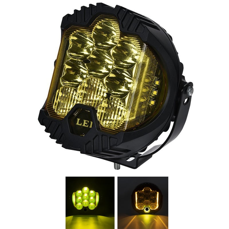 LED radna svjetiljka s tri strane 90W za terenska vozila IP67 8000LM 9-36V