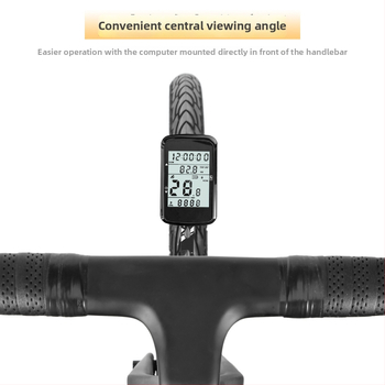 NEWBOLER Velosipēdu priekšējais lukturis ar bezvadu tālvadību, tālā un tuvā gaisma, pakārts zem priekšējā luktura, piemērots ceļu un kalnu velosipēdiem nakts braucieniem