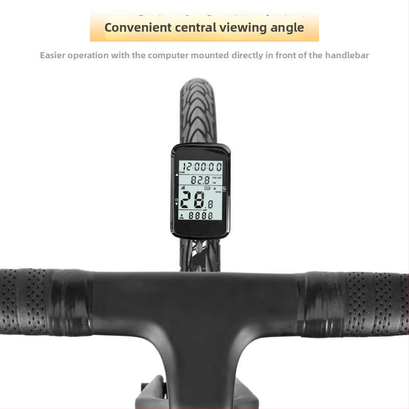 NEWBOLER Velosipēdu priekšējais lukturis ar bezvadu tālvadību, tālā un tuvā gaisma, pakārts zem priekšējā luktura, piemērots ceļu un kalnu velosipēdiem nakts braucieniem