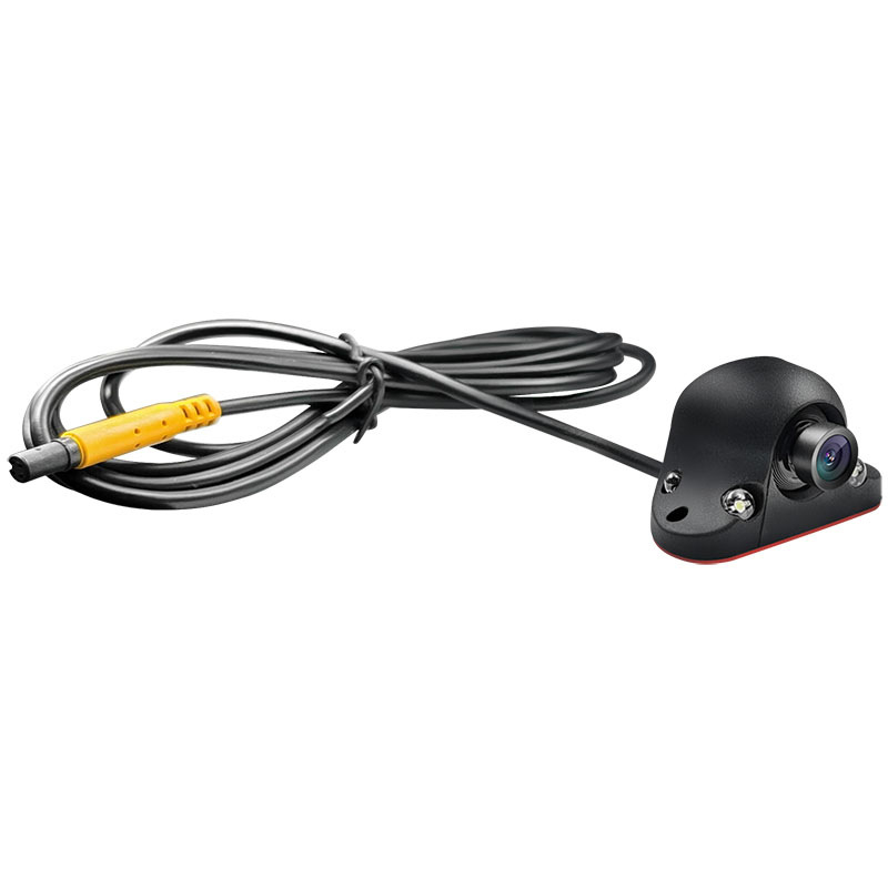 Auto kamera pre bočný slepý uhol s LED senzorom a automatickým doplnkovým osvetlením, inštalácia bez poškodenia, pravá strana (12V, 640x480, nastaviteľný uhol 90-140°, CVBS, 5W)