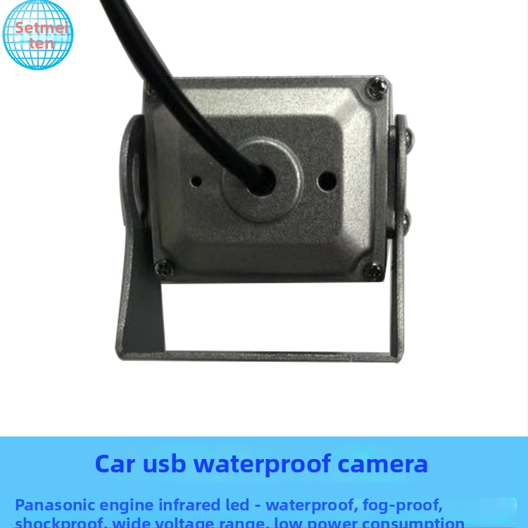 Kamera za stražnji pogled kamiona s IP67 vodootpornost, infracrveno noćno viđenje, 5V napajanje, široki kut, 1080p rezolucija