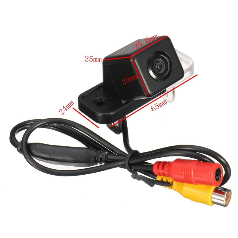 Kamera za retrovizor za Mercedes-Benz CLK W209 W203 W211 W219, model YSJ-02558, marka Ysj, 12V, kut nagiba 90–170°, rezolucija 928×520.