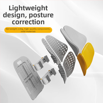 Jostas atbalsta spilvens sēdvietai: elpojošs tīkls, pildījums: sūklis, ergonomisks jostas atbalsts, universāls automobiļiem, minimālistisks stils