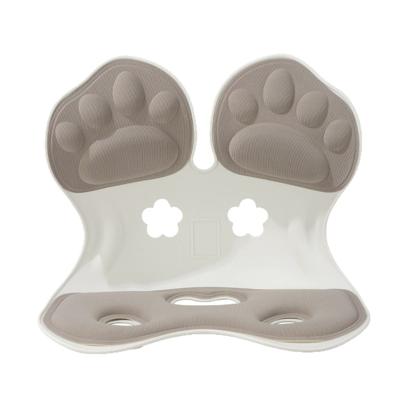 Perna de scaun pentru birou pentru corectarea posturii și ameliorarea durerii lombare; carcasă din plastic, umplutură din burete, stil lux ușor