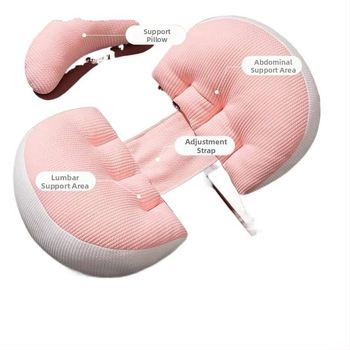 Μαξιλάρι κύησης σε σχήμα U για ύπνο στην πλάγια με στήριξη στη μέση και άνεση στην κοιλιά, κάλυμμα Corduroy, γέμισμα πολυεστερικής ίνας, ύψος 25 cm+, κατάλληλο για όλα τα στάδια κύησης
