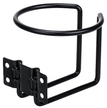 Kalto geležies puodelių laikiklis, sieninis montavimas, tinka automobiliams, laivams, kemperiams ir jachtoms; tinka stalui, kėdės nugaros daliai ir durims