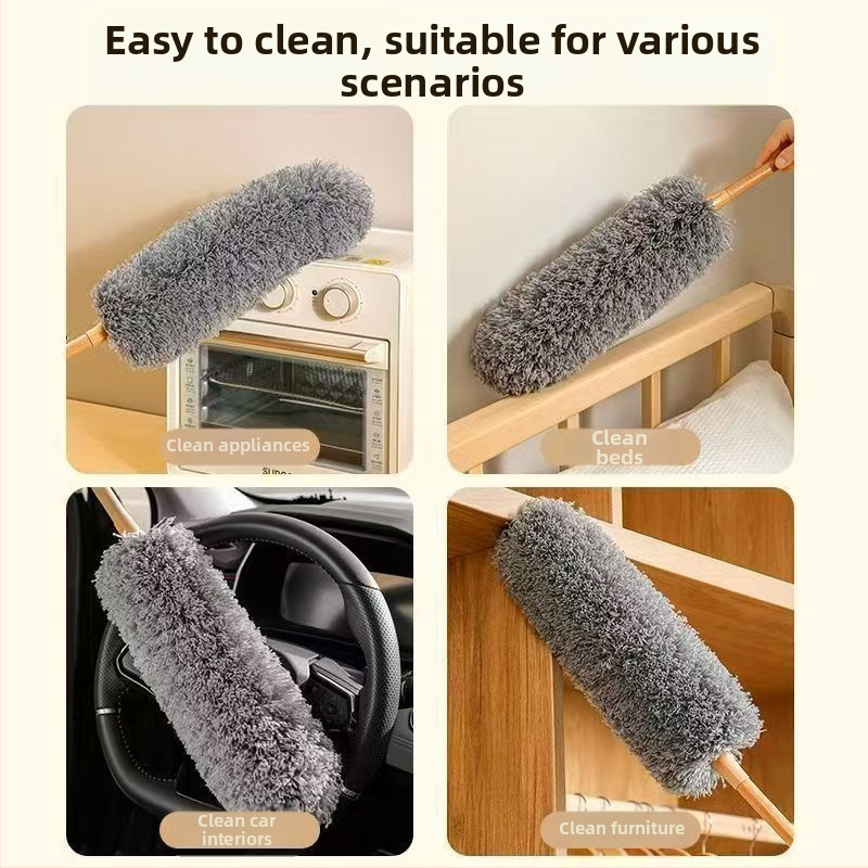 Dulkių šepetėlis – Unique prekės ženklas, sintetinių pluoštų mišinys, reguliuojama funkcija