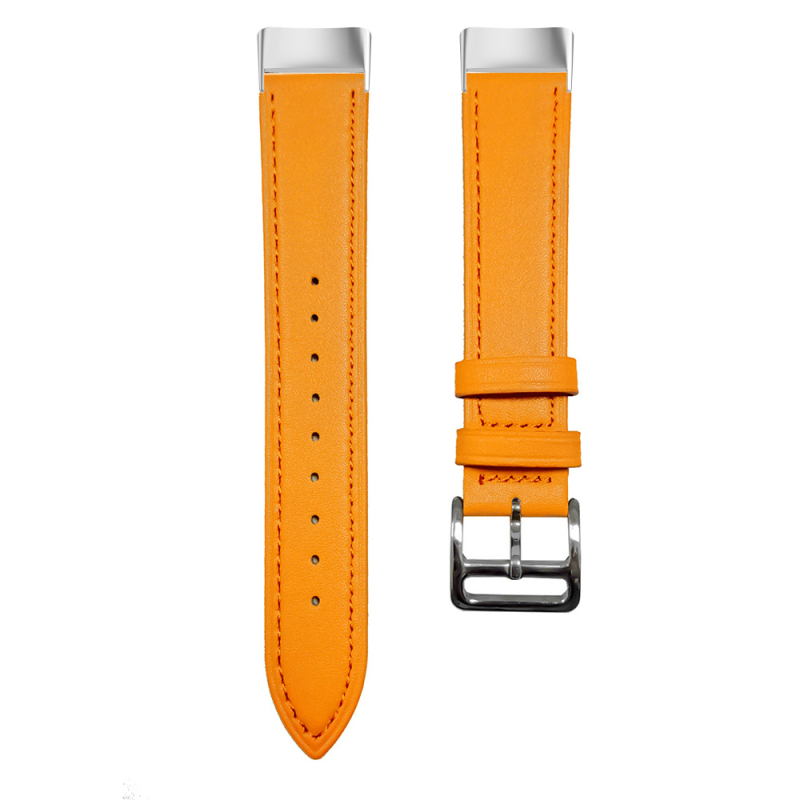 Каишка от естествена кожа за Fitbit Charge 6 и Charge 5 Classic, закопчаване с щифт, тегло 25 g