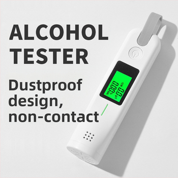 Dychový analyzátor alkoholu, neutrálna značka, ABS telo, prispôsobiteľnosť k dispozícii