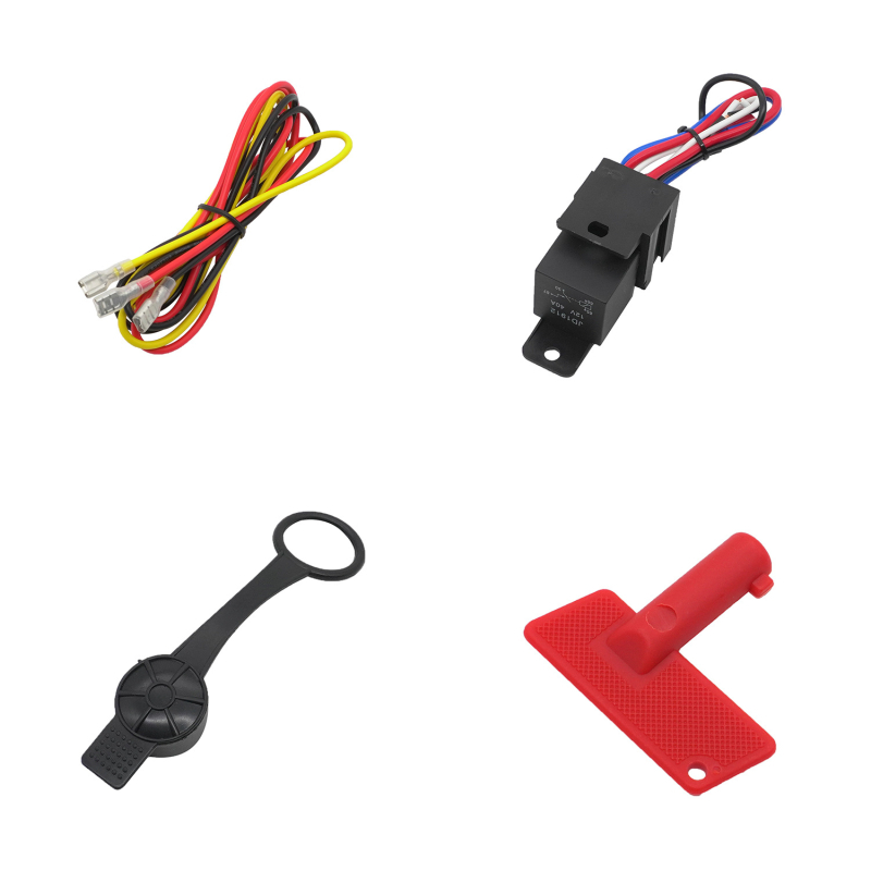 Automobilový 12V LED zapínač so štartom jedným tlačidlom, hlavný vypínač napájania, panel 4 v 1, model XH-3019, značka RIAYOOE