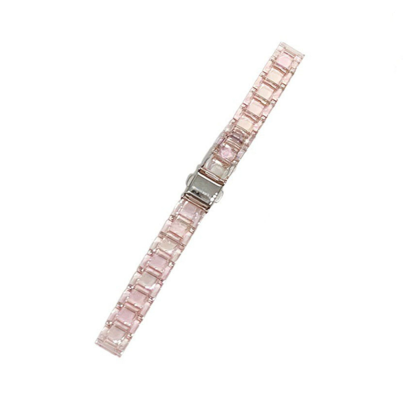 Remen za pametni sat – Višestruka kompatibilnost (Samsung, Huawei, Xiaomi, Garmin, Fitbit, Casio); Materijal: PC kućište uz kopču od 304 nehrđajućeg čelika; Sklopiva kopča; Završna obrada: elektroplatiranje i lasersko završavanje