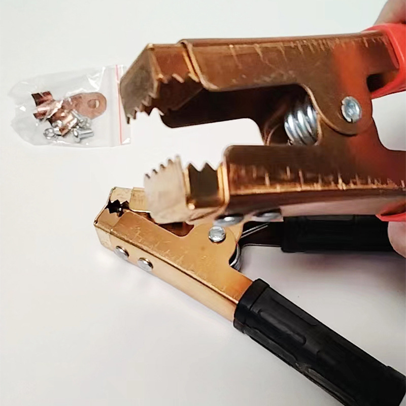 Izolirani klip za punjenje baterije automobila, aligator kliješta, Moqi, model 12/24V, s prilagodbom obrade