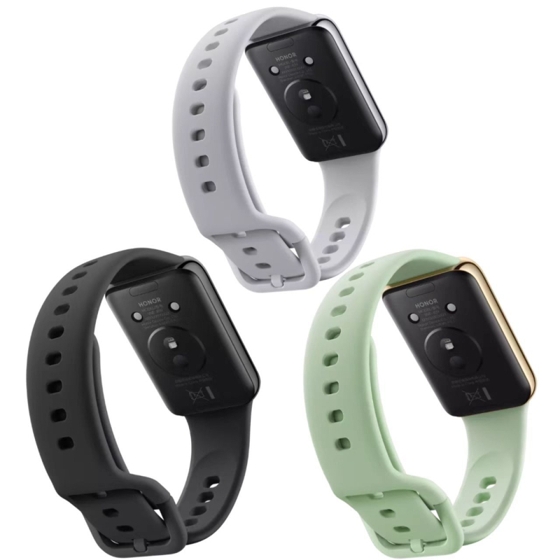 Silikonski remen za Honor Band 9/10 – sportski stil, kopča s iglom