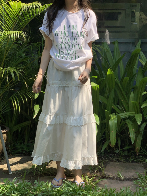 Tricou cu imprimeu anime, croială lejeră, mânecă scurtă, lungime medie (65–80 cm)