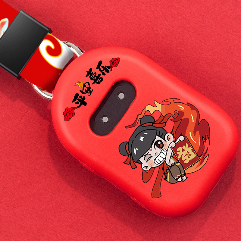 Carcasă pentru Huawei Kids Watch cu curea din silicon, închidere cu buclă simplă, dimensiuni ale interfeței personalizate, include pungă perlata