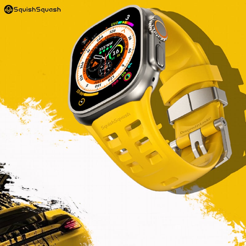 Squishsquash sportinis dirželis iš fluorinės gumos Apple Watch Ultra