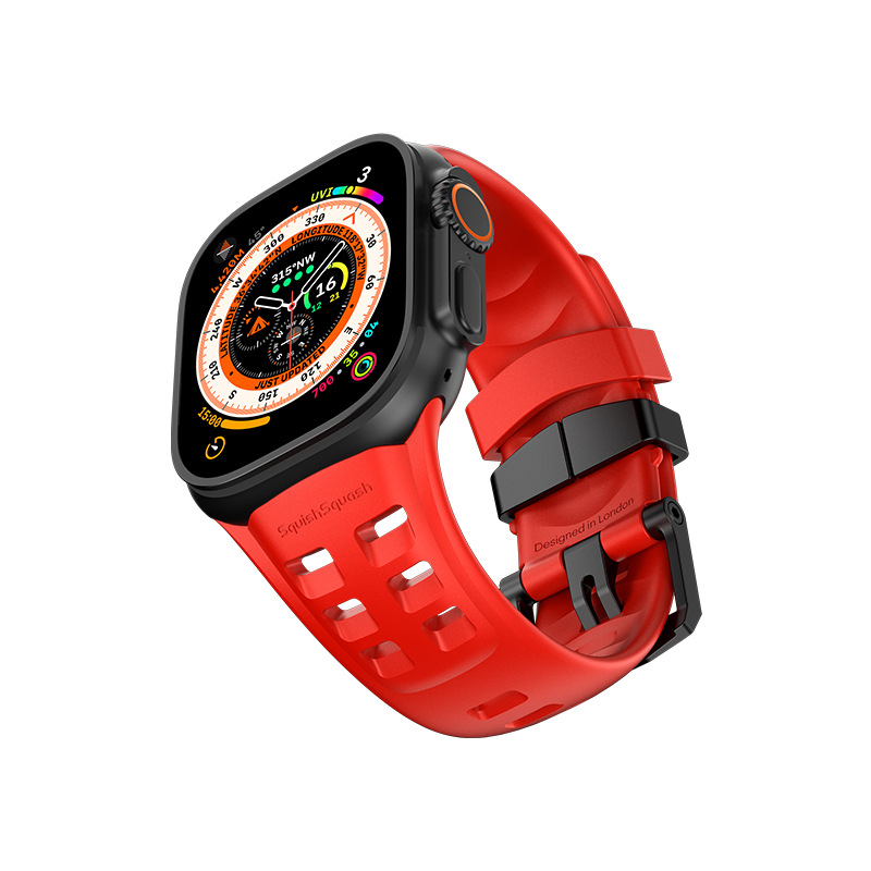 Pás pre Apple Watch Ultra od SquishSquash, fluorovaná guma, športový štýl