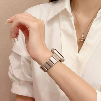 Metalna narukvica za sat s leptir kopčom za Apple Watch i Huawei, 18 mm širine, moderan dizajn