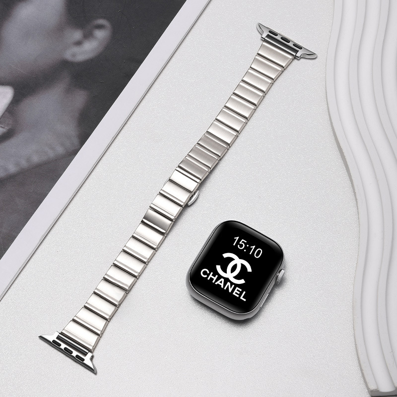 Metalna narukvica za sat s leptir kopčom za Apple Watch i Huawei, 18 mm širine, moderan dizajn