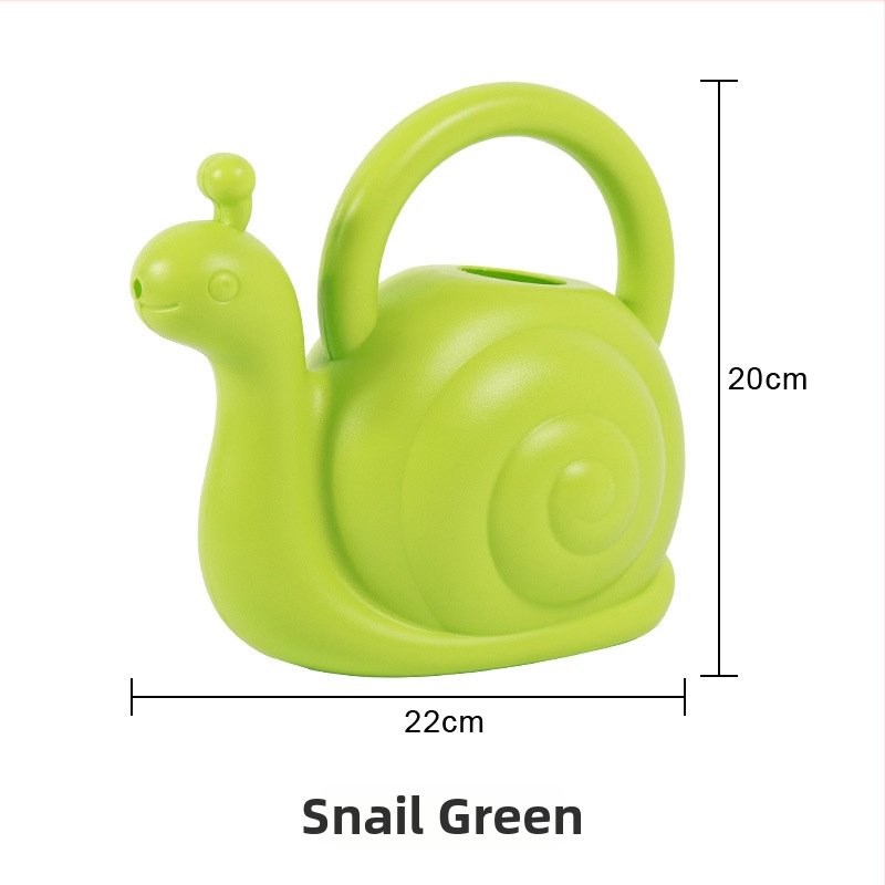 Moding plastikinis vaikų laistymo indas – 1 L talpa, žaismingas animacinio drambliuko dizainas, tinkamas namų sodui