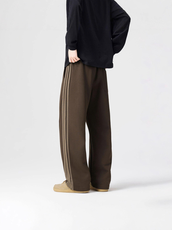 Meeste fliisvoodriga trikotaazpüksid, puuvillase-poliesteri segu, vaba lõige, talvised