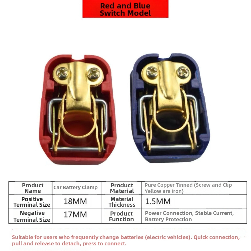 Automobilio akumuliatoriaus terminalo jungtis su apsauginiu dangteliu