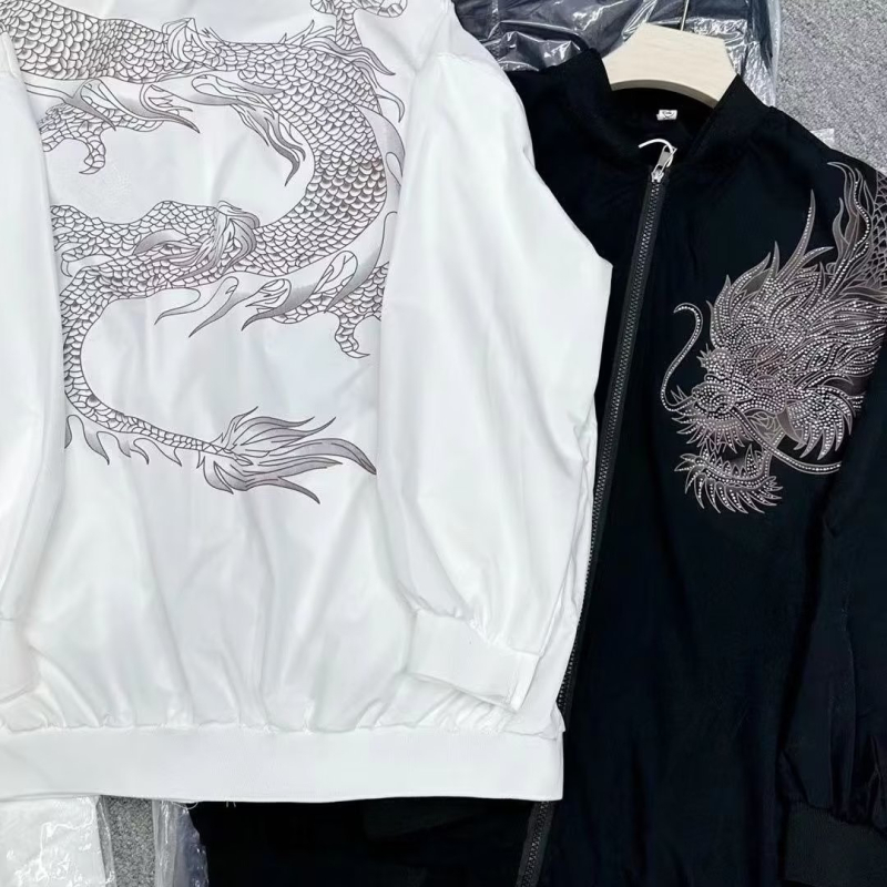 Jachetă cu protecție solară, decor diamantat, pentru bărbați, vară, fără glugă, grosime obișnuită, fermoar, poliester (Grosime obișnuită; Fără glugă; Fermoar; Vară; Poliester)