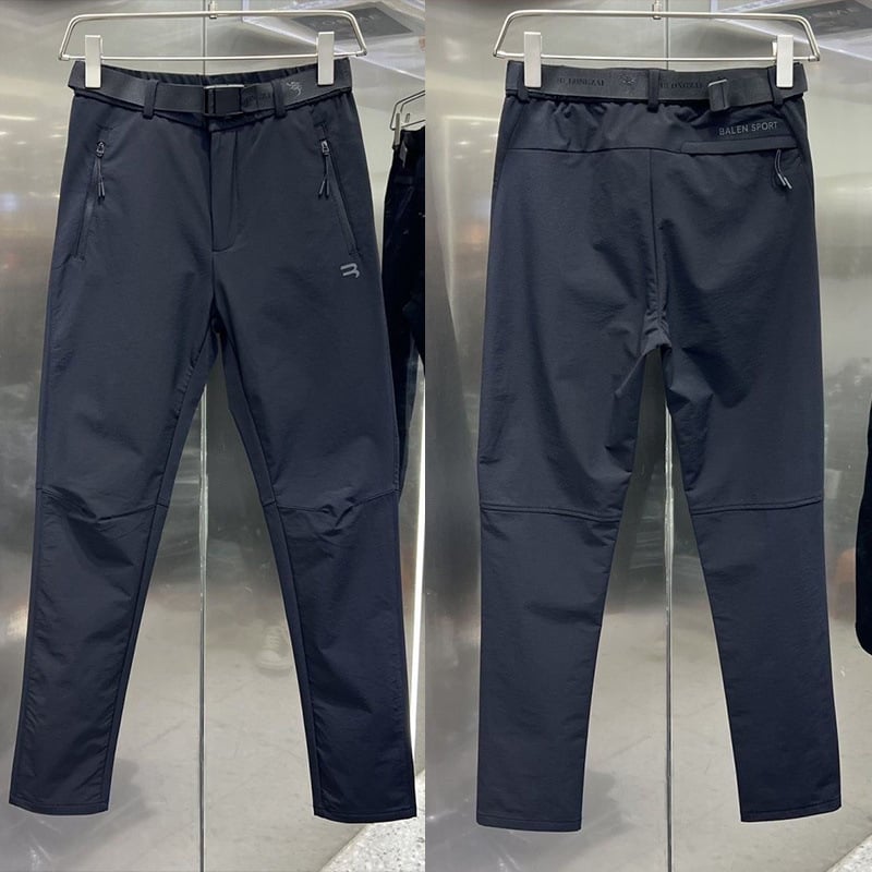 Muške soft shell hlače, vjetrootporne i vodootporne, slim-fit ravne nogavice, za sve sezone