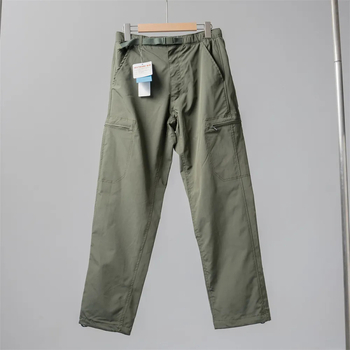 Pantaloni de iarnă pentru bărbați, cu căptușeală din fleece, din fibre de bambus, talie înaltă, croială dreaptă