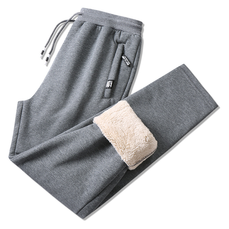 Мъжки ултразвукови панталони, права кройка, средна талия, панталони с множество джобове, без еластичност